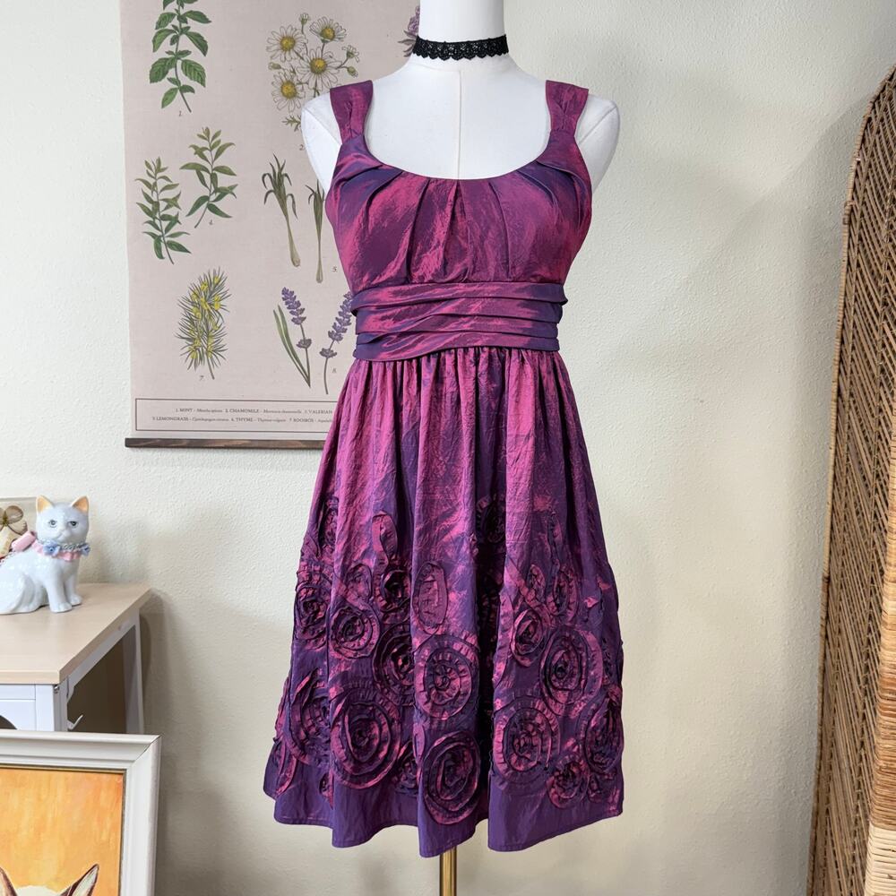 Y2k Iridescent Babydoll Dress Hoco Whimsigoth Witchy Fairy Whimsy Romantic S